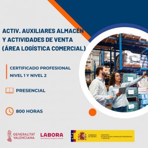 Certificado Profesional de Actividades de almacén y de venta con Visa de Estudios